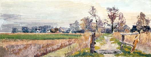 Weg mit Br�cke   (Eigentum Reingart Fischer)